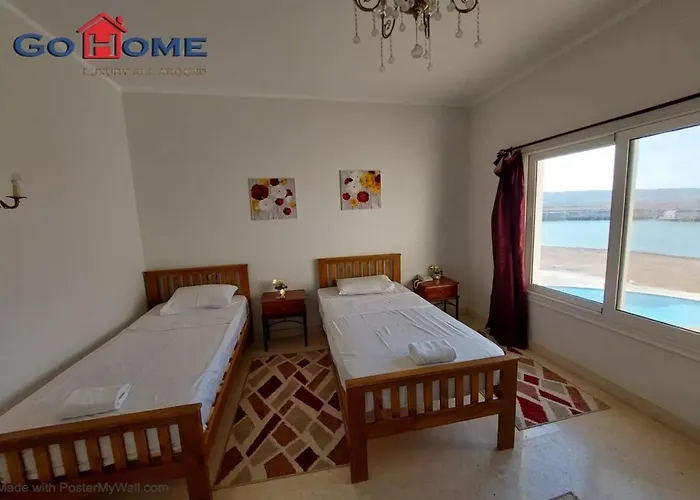 Stylish 4br V15 With A Private Heated Pool At White * Hurgada