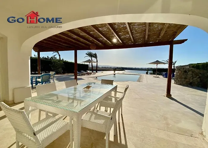 Stylish 4br V15 With A Private Heated Pool At White Hurgada